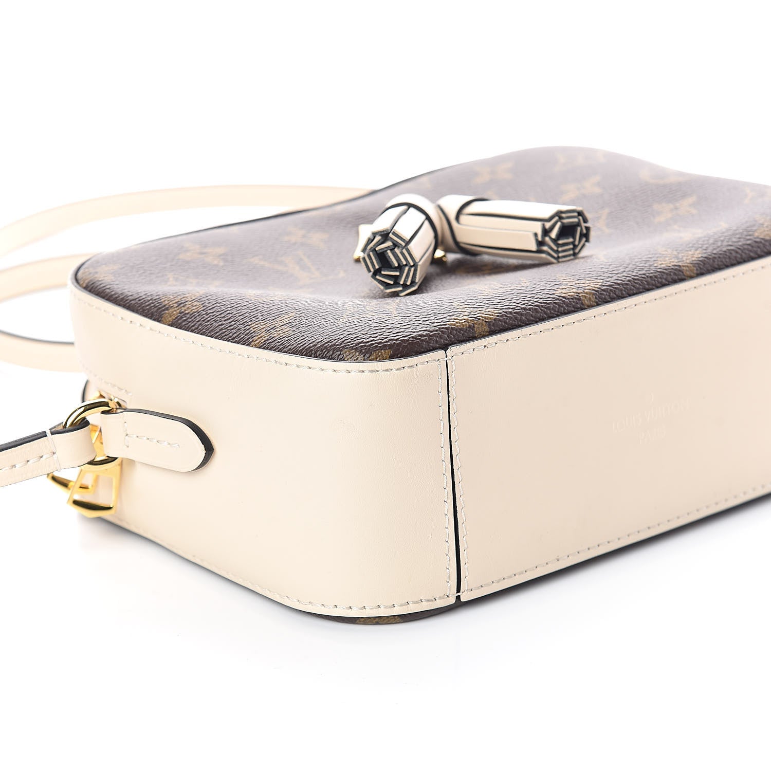 Louis Vuitton Monogram Saintonge Creme 8 of 11
