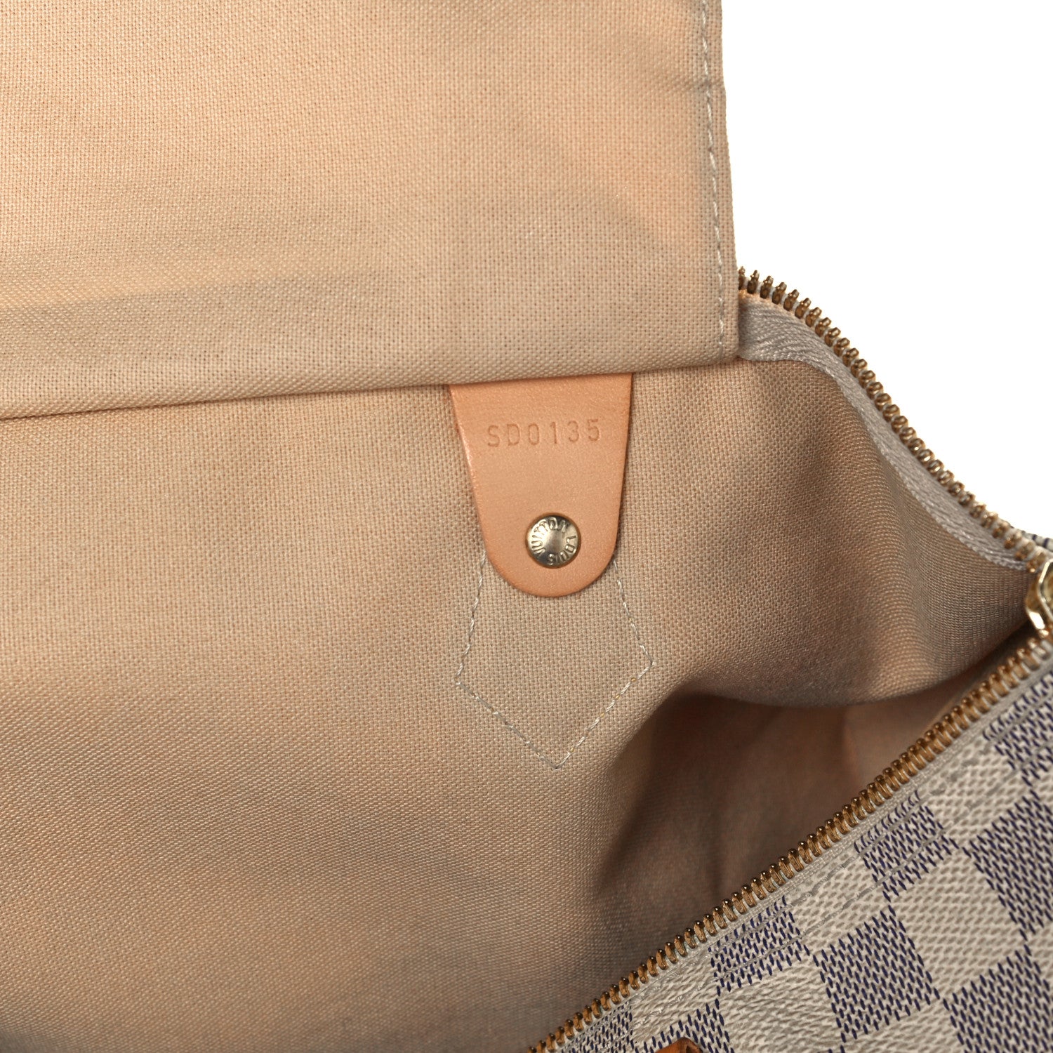 Louis Vuitton Damier Azur Speedy Bandouliere 35 8 of 10