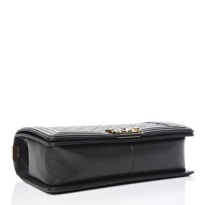 Chanel Caviar Quilted New Medium Boy Flap Black 4 of 10