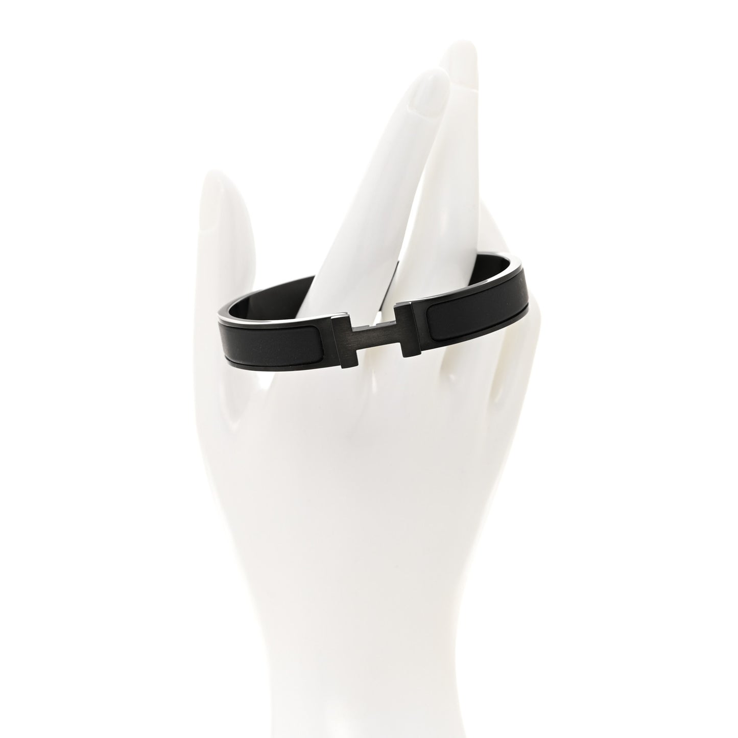 Matte Enamel Narrow Clic Clac HH Bracelet T4 So Black