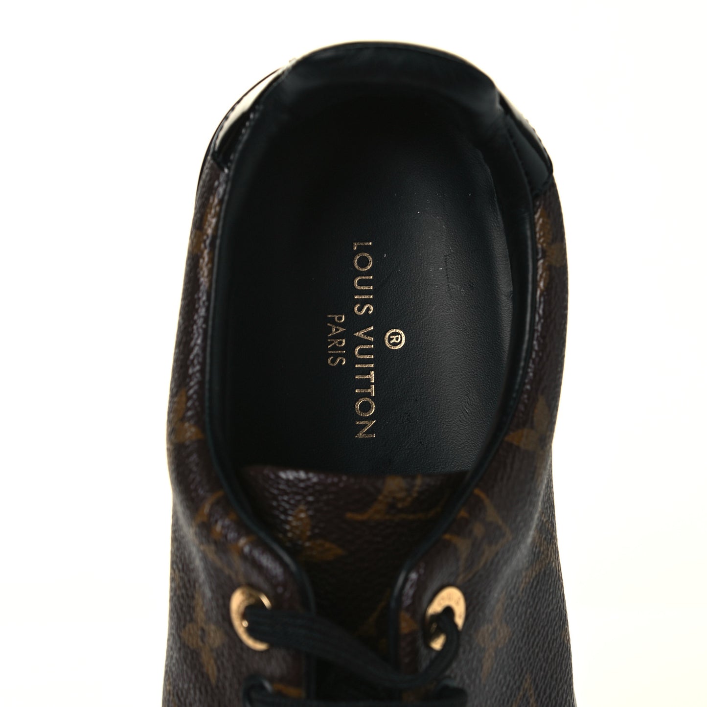 Patent Monogram Frontrow Sneakers 41
