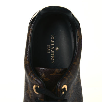 Louis Vuitton Patent Monogram Frontrow Sneakers 41 7 of 7