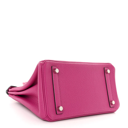 Hermes Togo Birkin 25 Rose Pourpre 3 of 10
