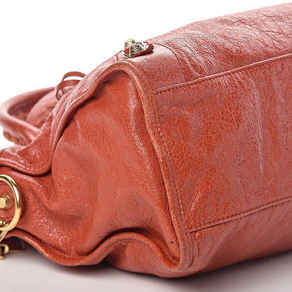 Balenciaga Agneau Giant 12 Gold Hardware City Rouge Ambre 8 of 10