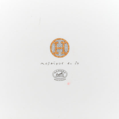 Hermes Porcelain Mosaique au 24 Gold Sushi Plate 4 of 6