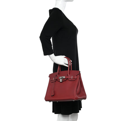 Hermes Swift Birkin 30 Rouge H 2 of 15