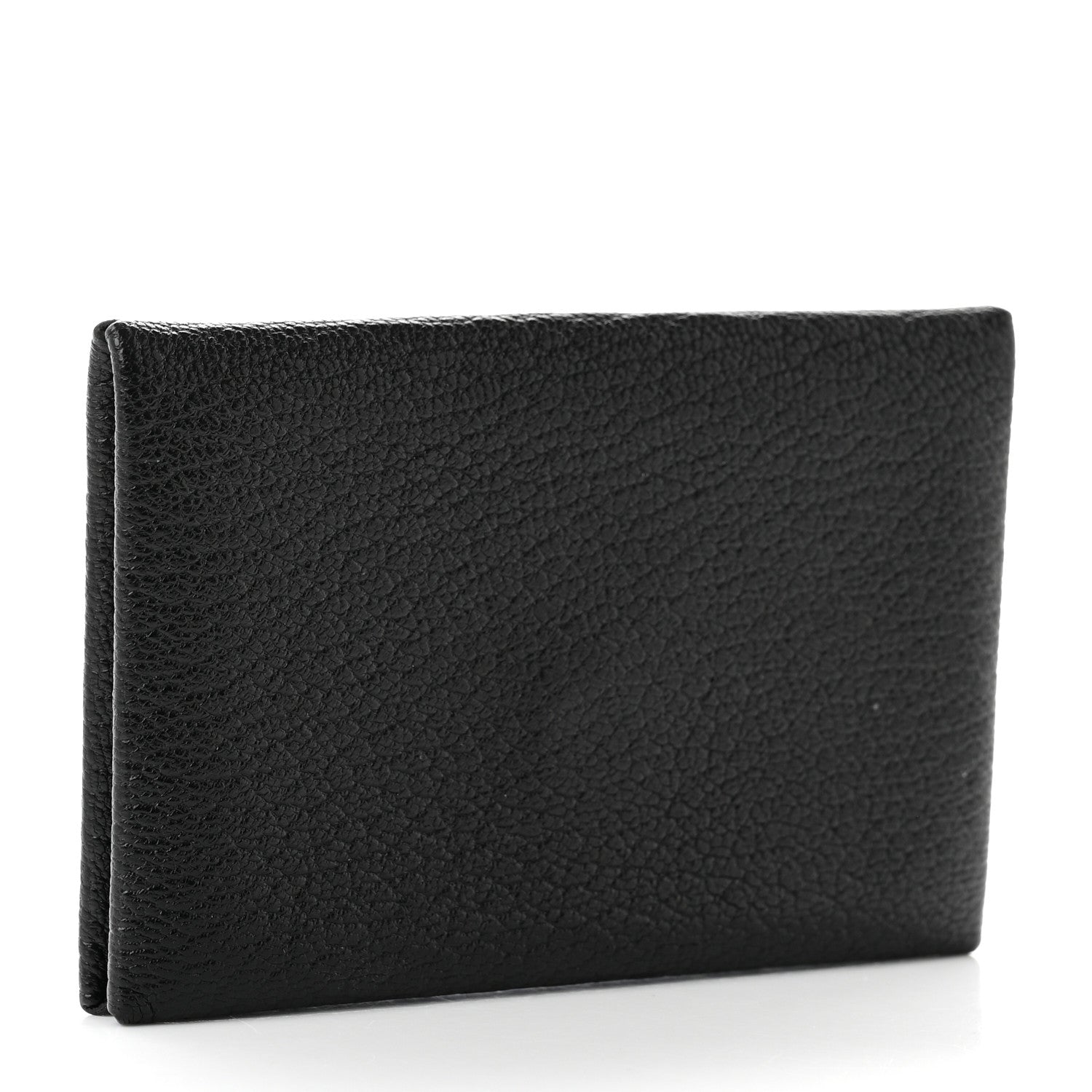 Hermes Chevre Mysore Calvi Card Case Black 3 of 6