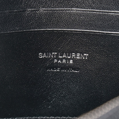 Saint Laurent Grain De Poudre Matelasse Monogram Mini Lou Camera Bag Black 5 of 8