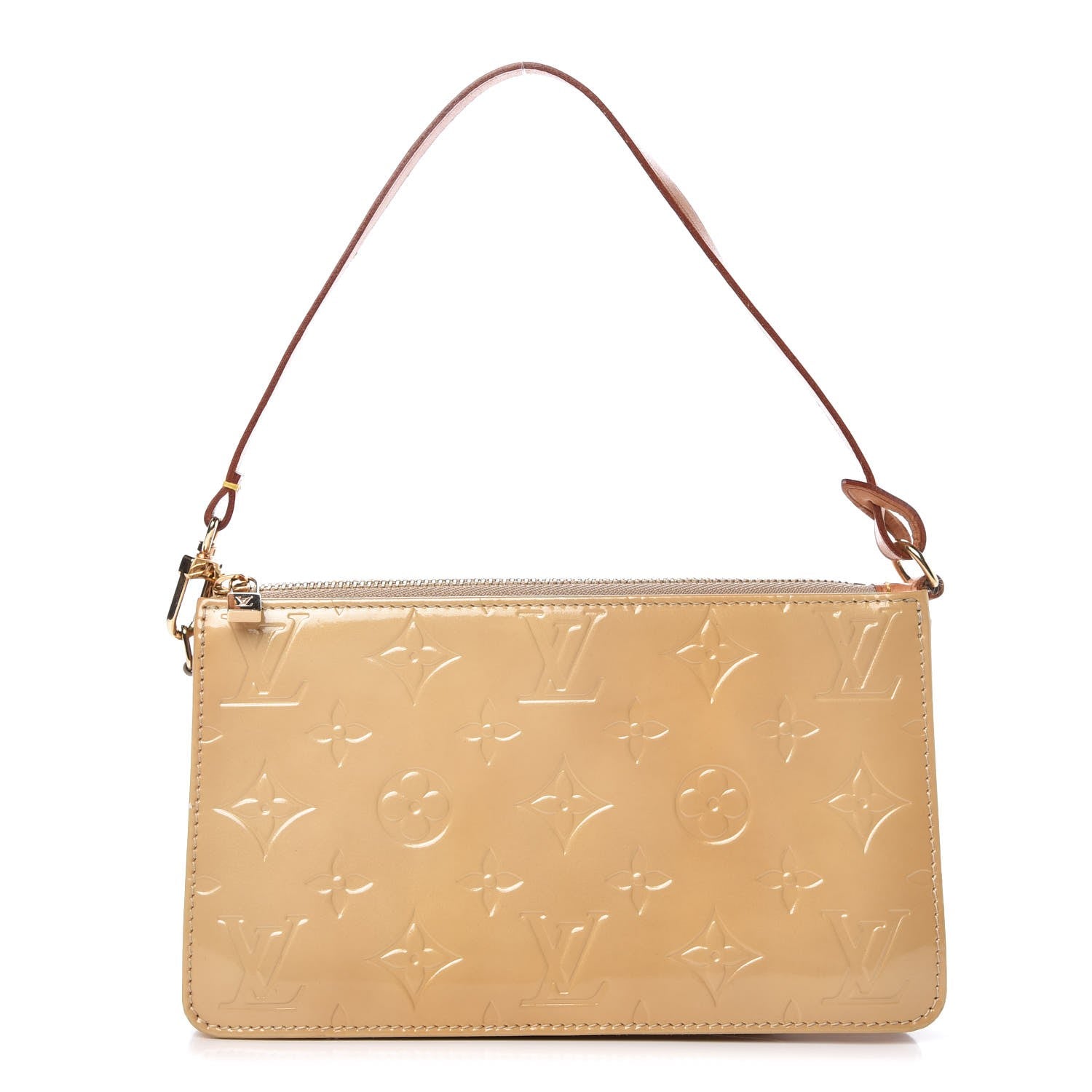 Louis Vuitton Vernis Lexington Pochette Beige 1 of 10