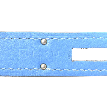 Hermes Veau Swift Mini Sac Berline Bleu Paradis Bleu Saphir 7 of 10