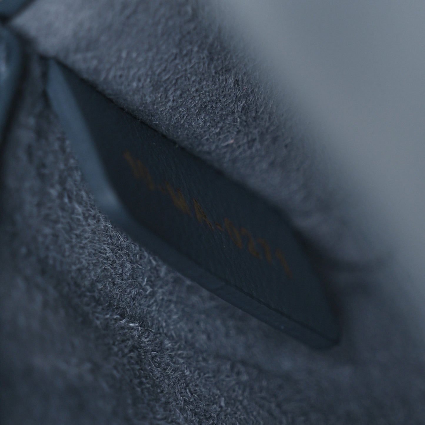 Lambskin Cannage Micro Lady Dior Cloud Blue