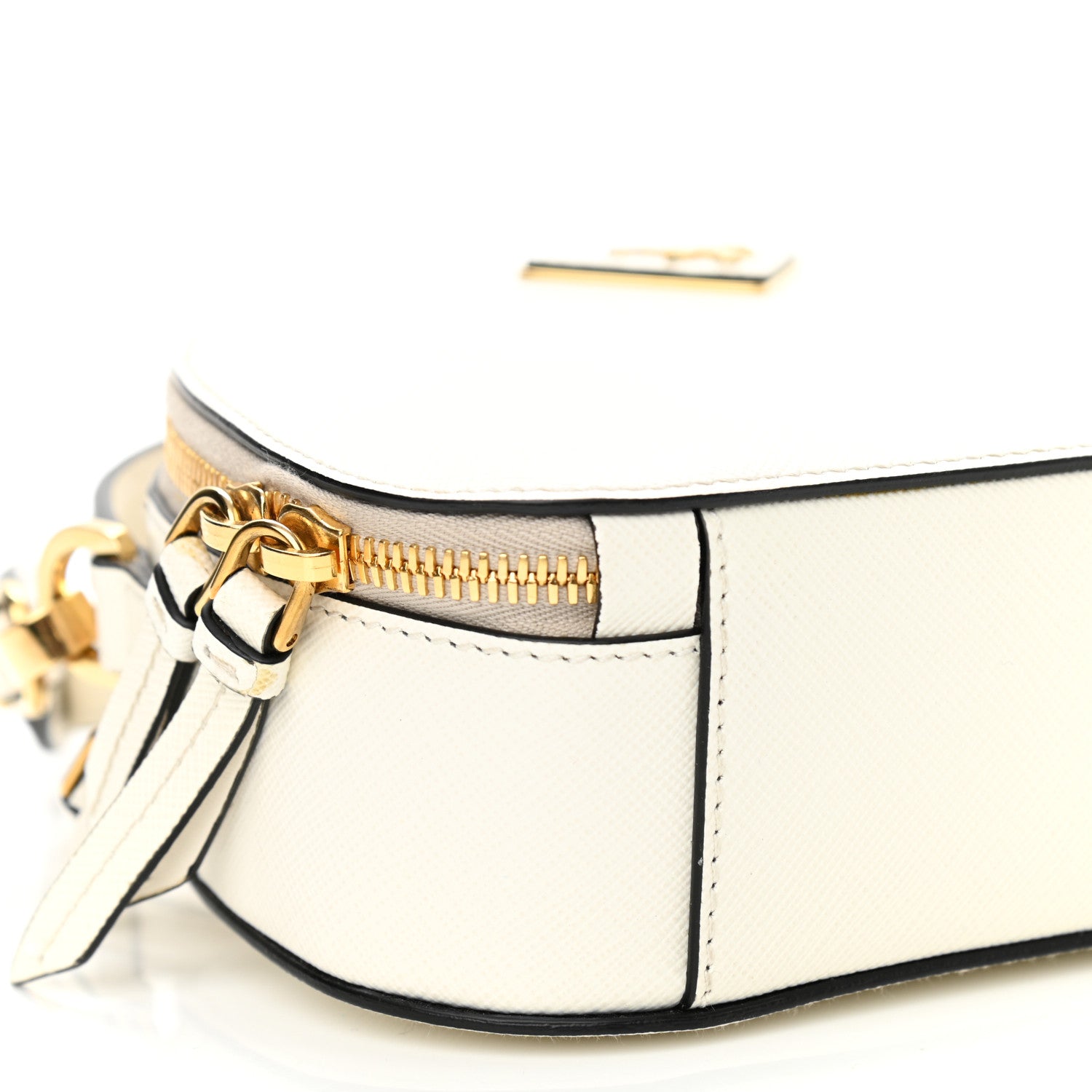 Prada Saffiano Lux Odette Crossbody White 8 of 8