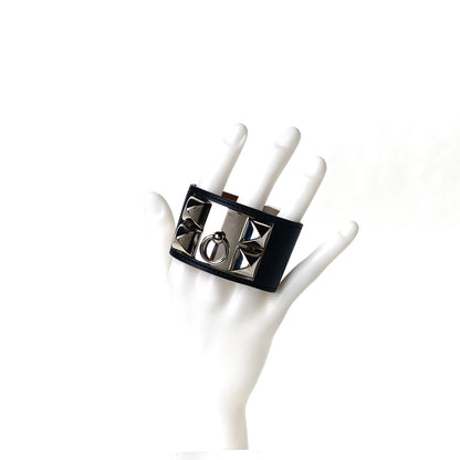 Hermes Swift Collier de Chien CDC Bracelet S Black 2 of 5