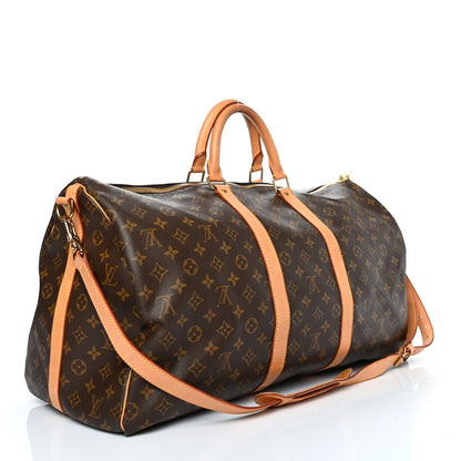Louis Vuitton Monogram Keepall Bandouliere 55 2 of 11
