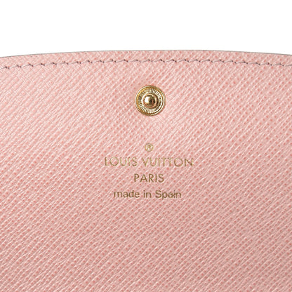 Louis Vuitton Monogram Emilie Wallet Rose Ballerine 6 of 7