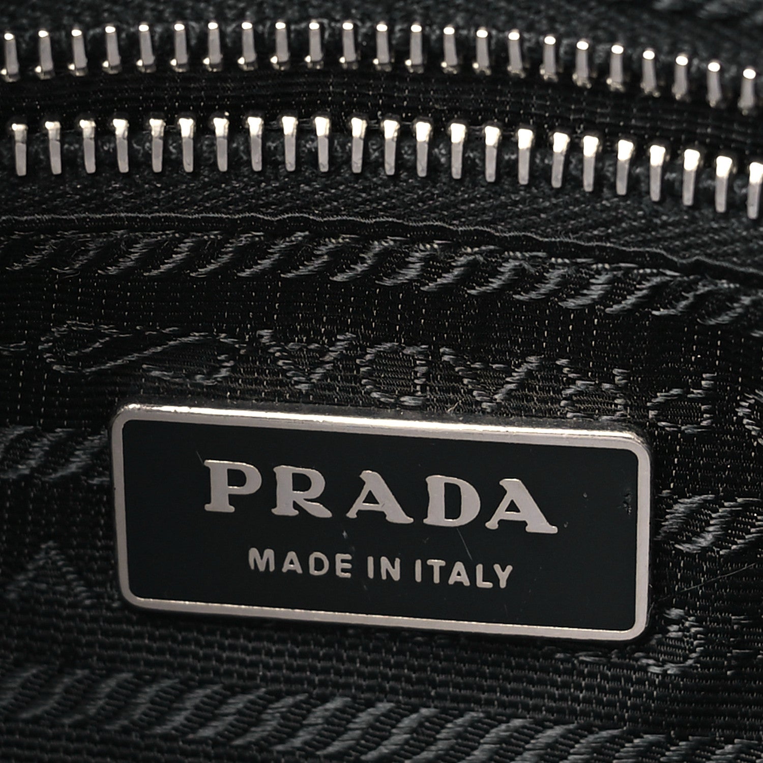 Prada Nylon Tessuto Messenger Bag Black 6 of 10