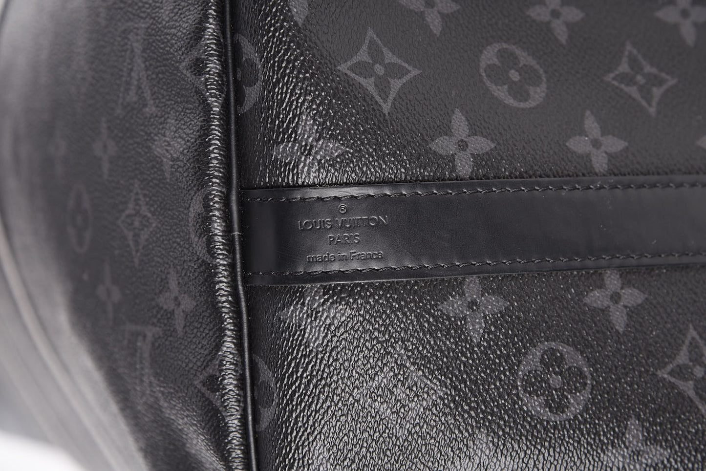 X FUJIWARA Monogram Eclipse Flash Fragment Keepall Bandouliere 55