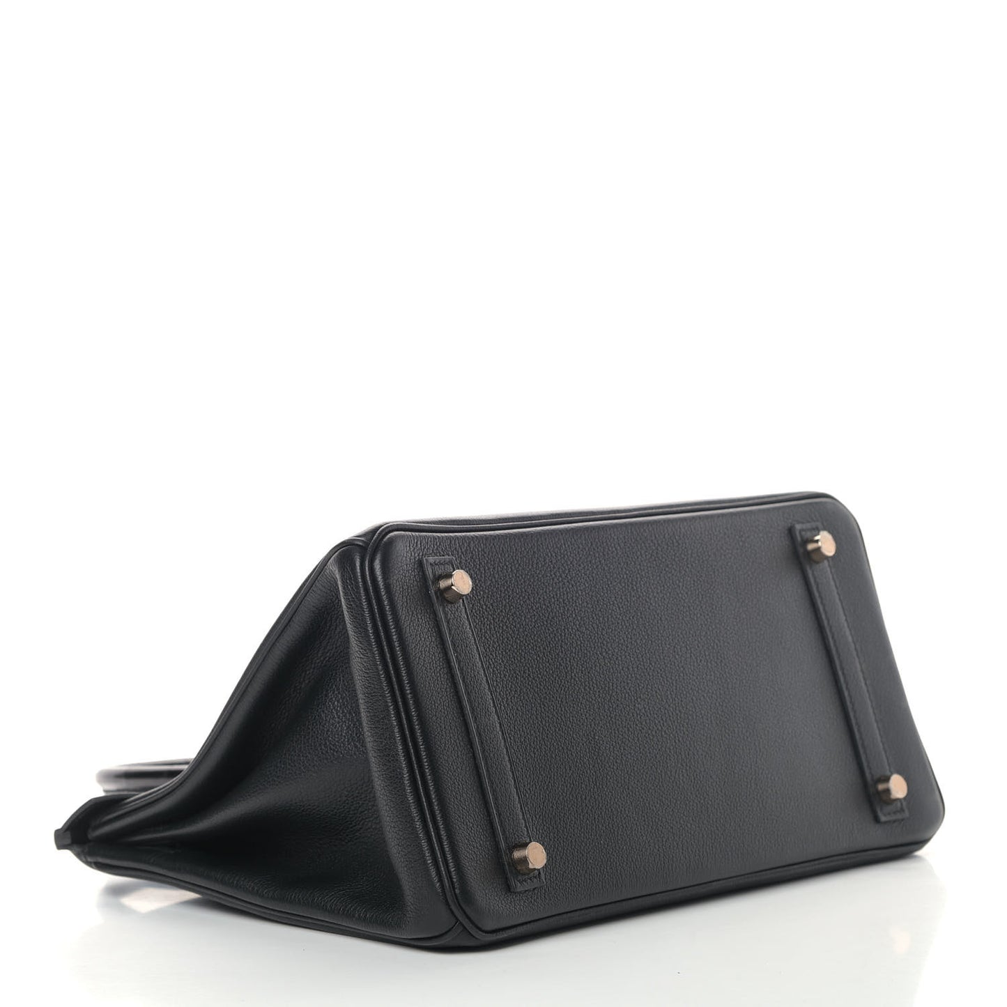 Taurillon Novillo Shiny Niloticus Crocodile Birkin Touch 30 Black