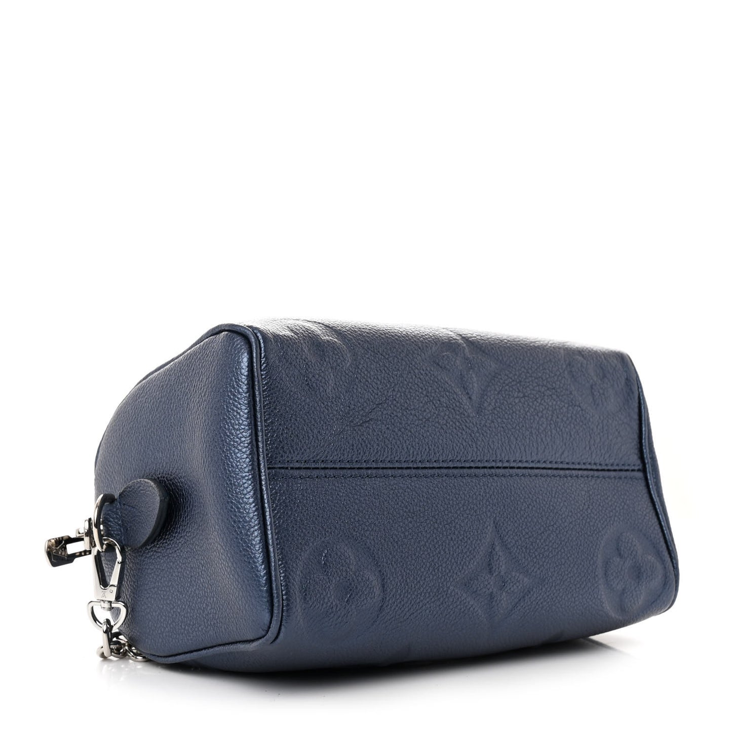Metallic Empreinte Monogram Giant Speedy Bandouliere 20 Navy Nacre
