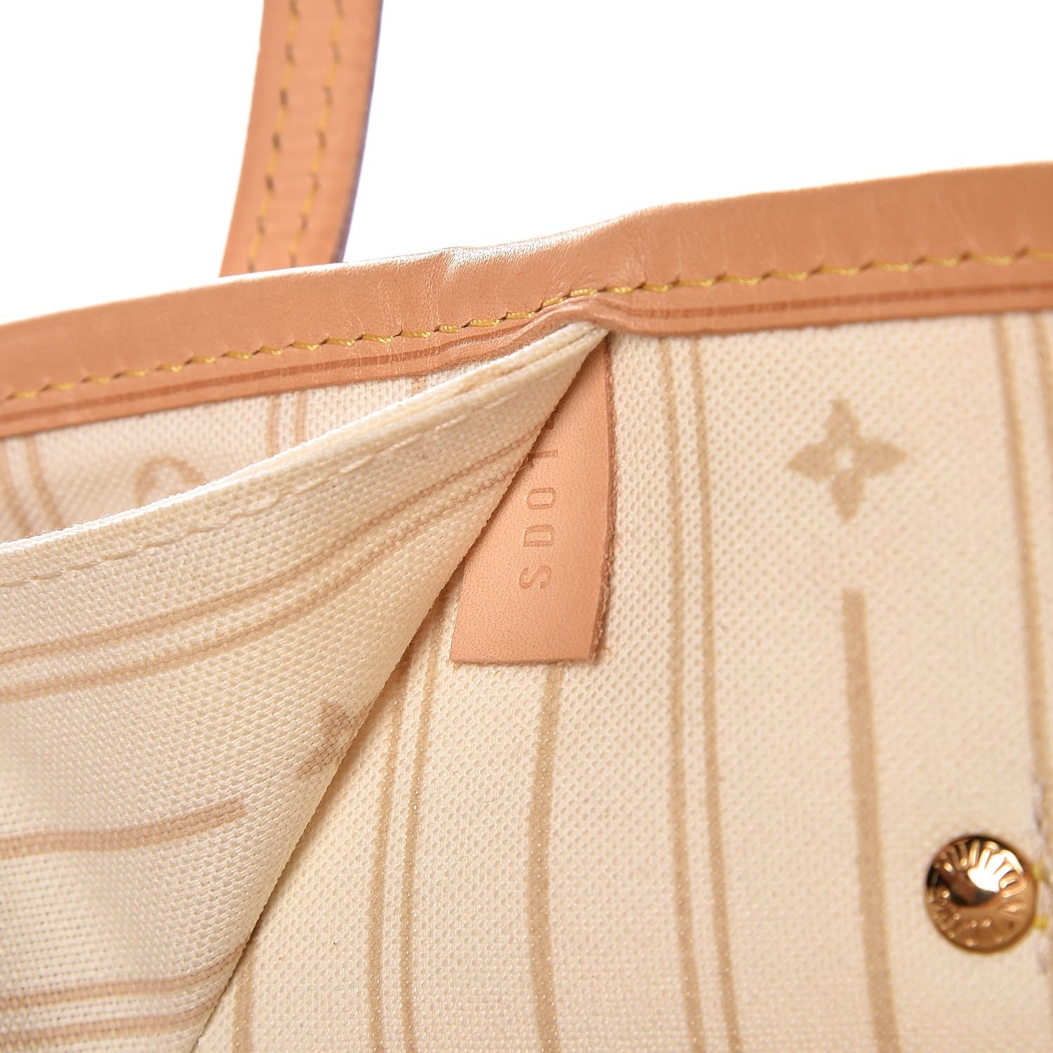 Louis Vuitton Damier Azur Neverfull MM 8 of 9