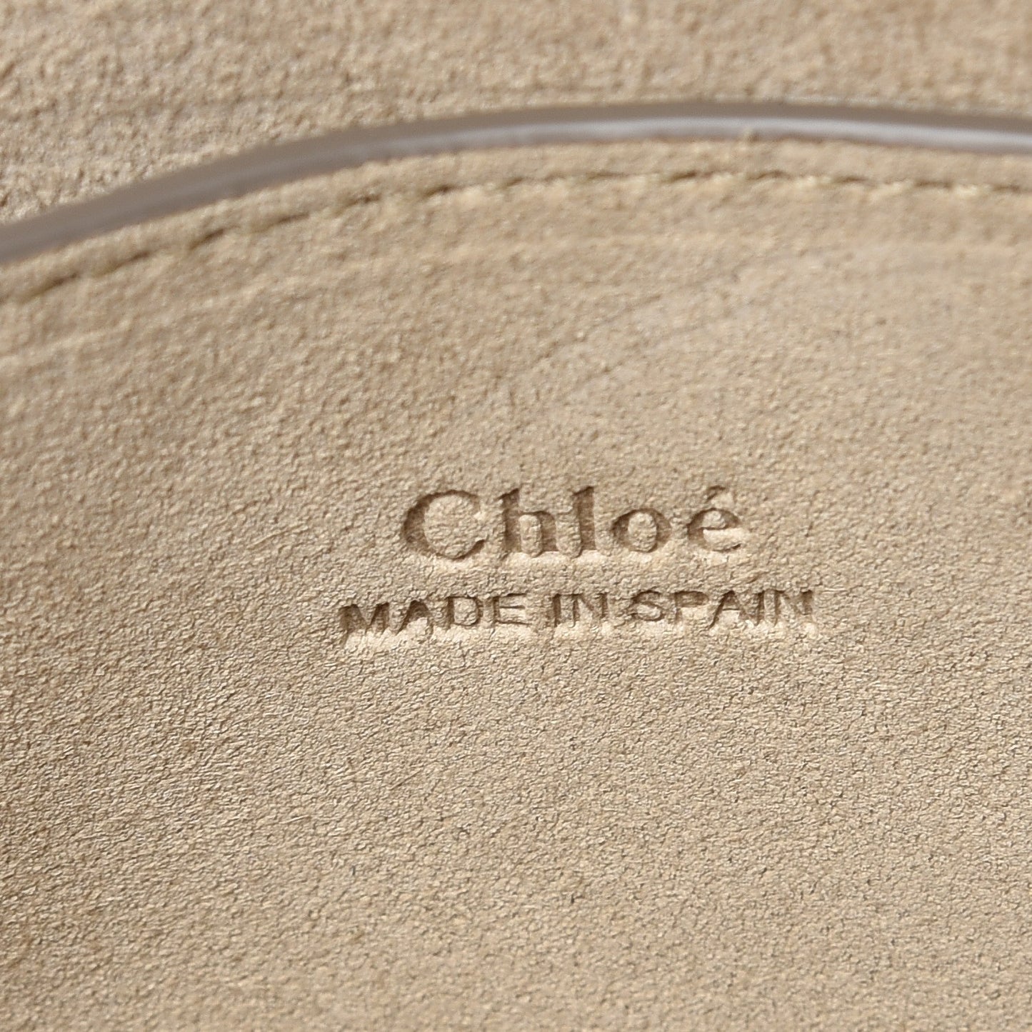 Suede Calfskin Small Faye Shoulder Bag Tobacco