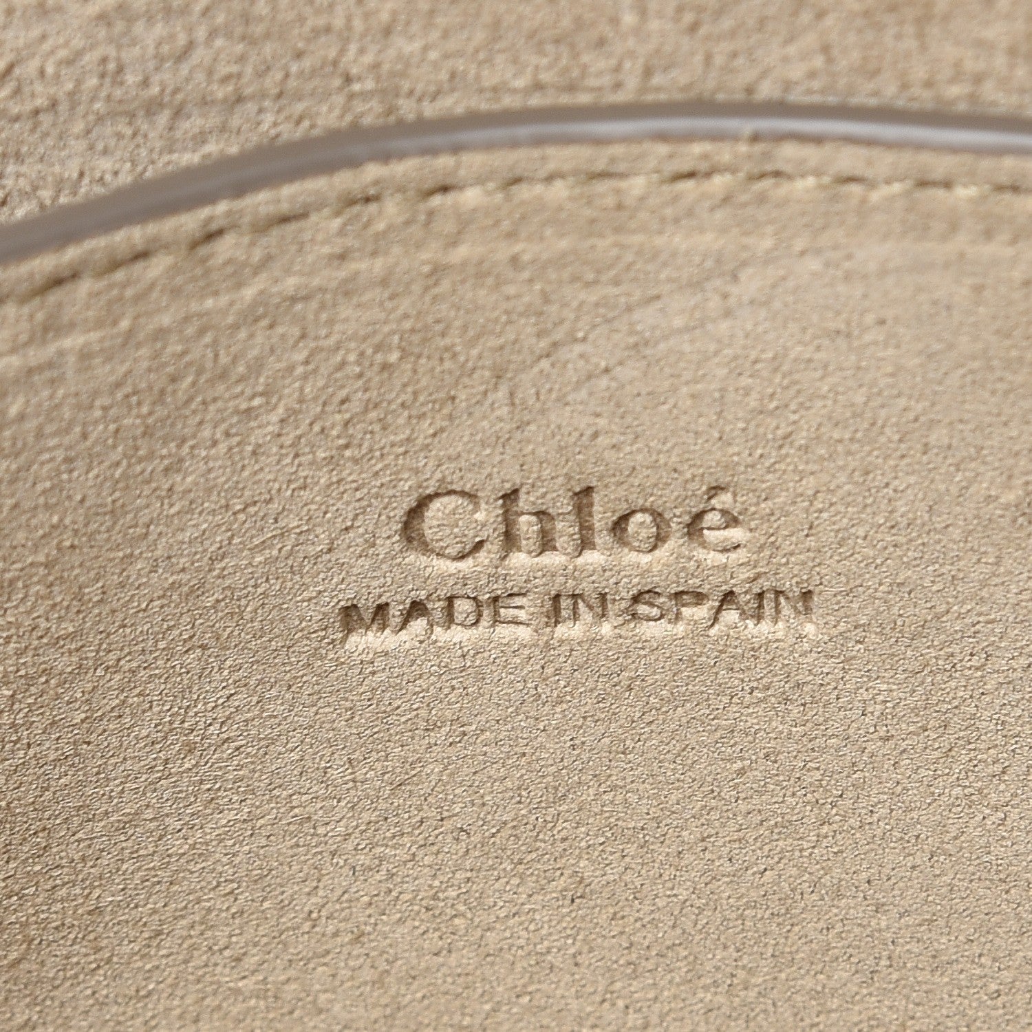 Chloe Suede Calfskin Small Faye Shoulder Bag Tobacco 7 of 8