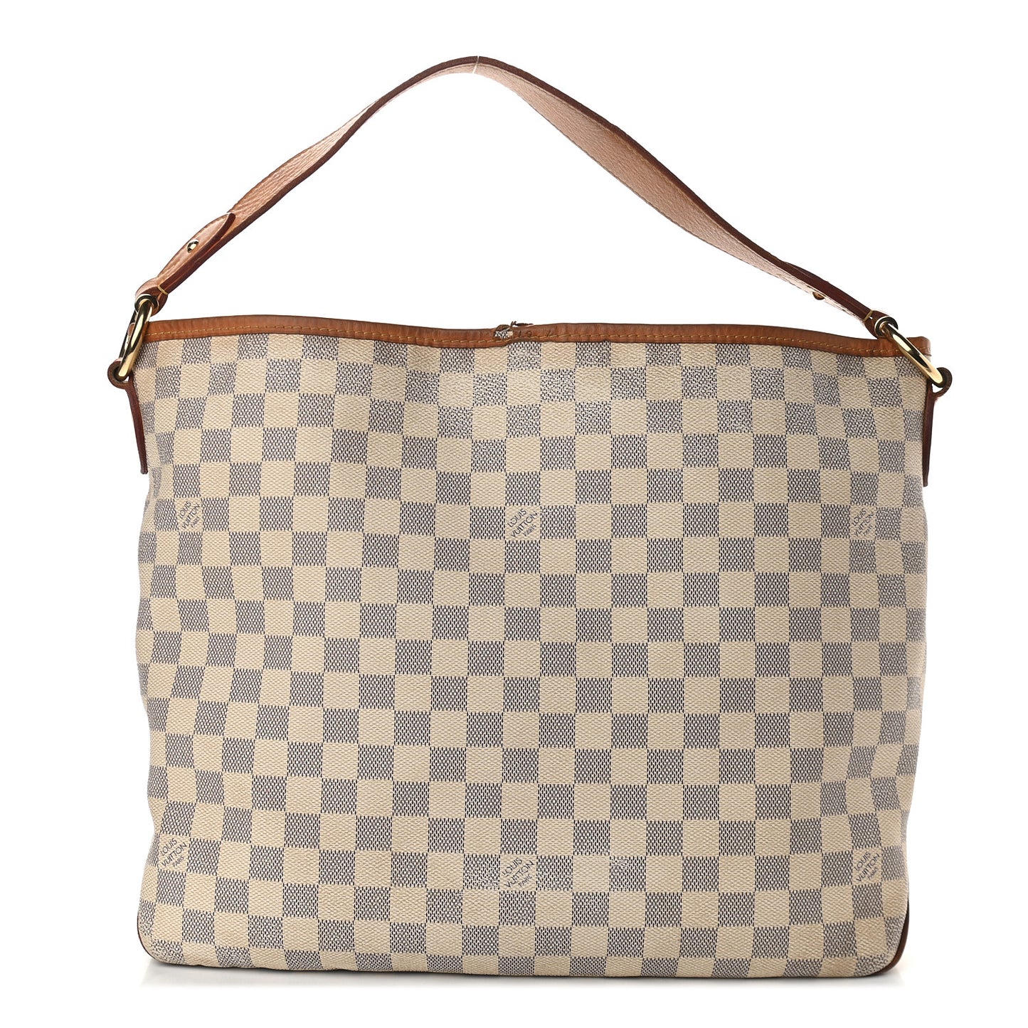Damier Azur Delightful MM Rose Ballerine