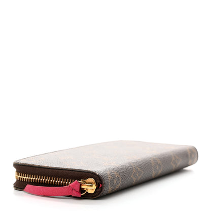 Louis Vuitton Monogram Clemence Wallet Fuchsia 4 of 7