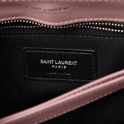 Saint Laurent Calfskin Y Quilted Monogram Toy Loulou Crossbody Bag Tender Pink 7 of 10