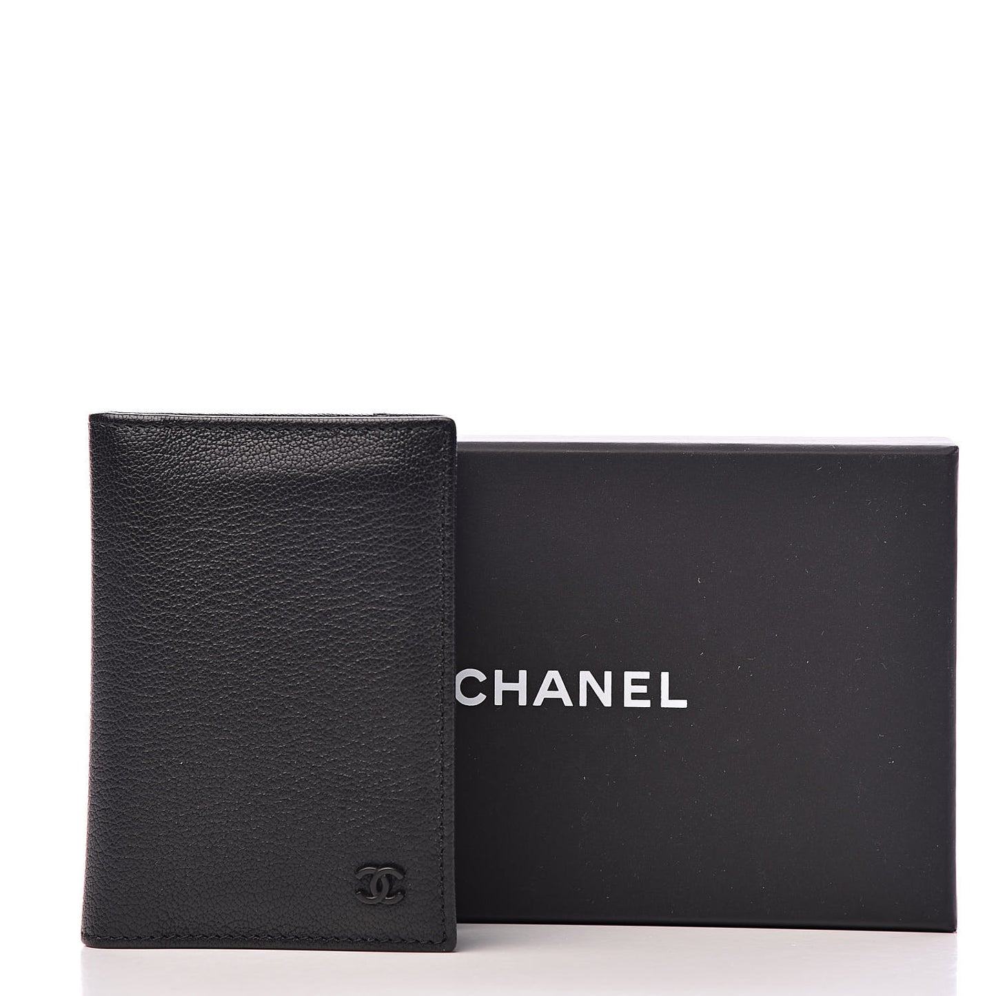 Goatskin Card Case Black