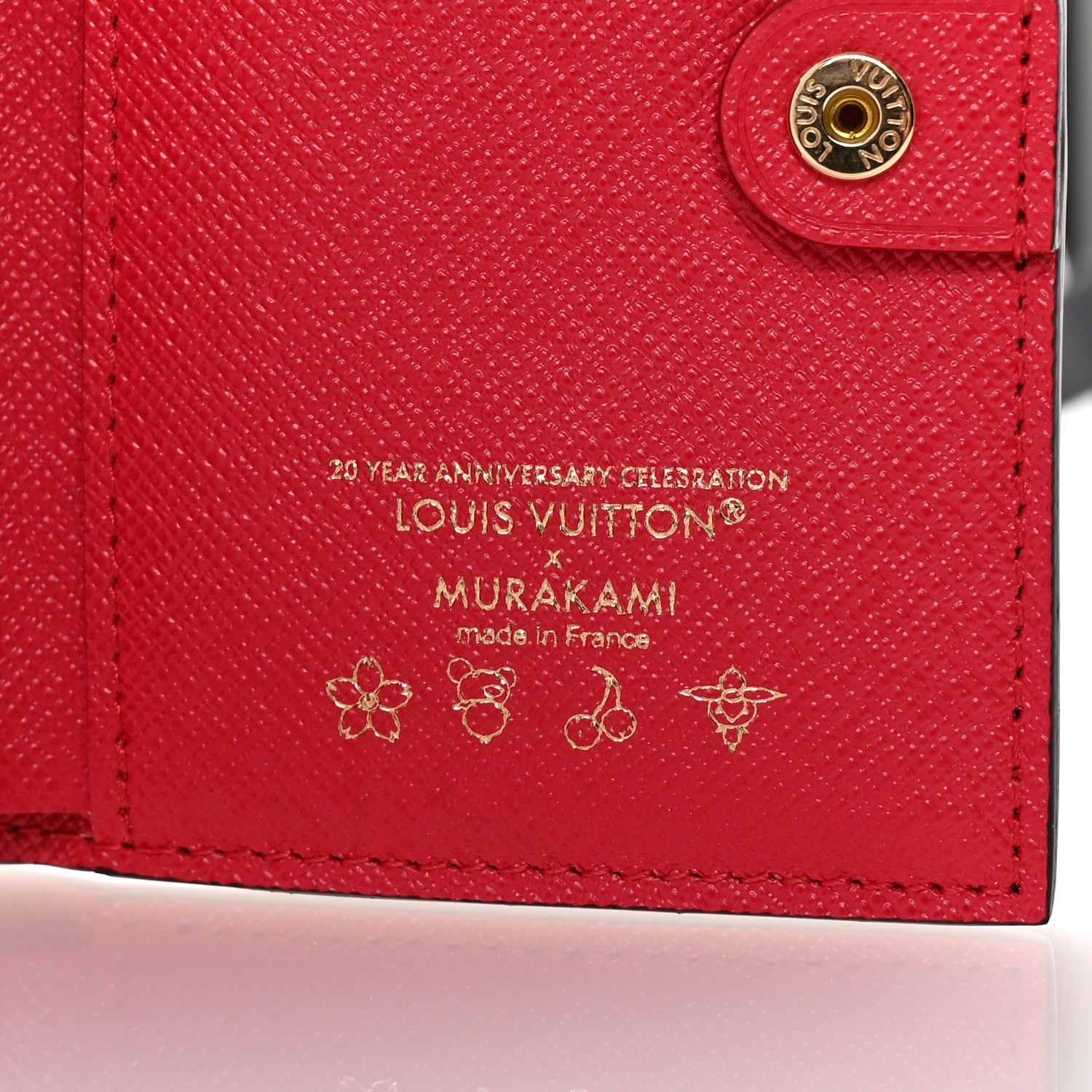 Louis Vuitton LV X TM Monogram Cerises Lisa Wallet 6 of 7