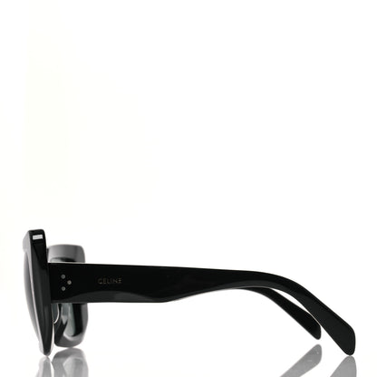 Celine Acetate Square Sunglasses CL40156U Black 3 of 7