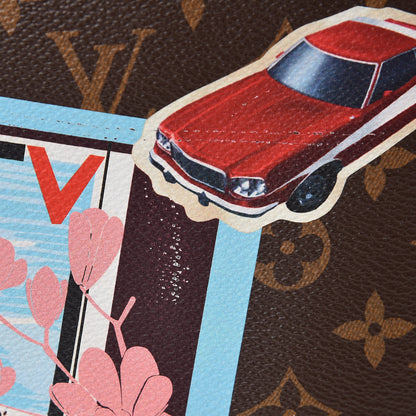 Louis Vuitton Monogram World Tour Neverfull MM 14 of 14