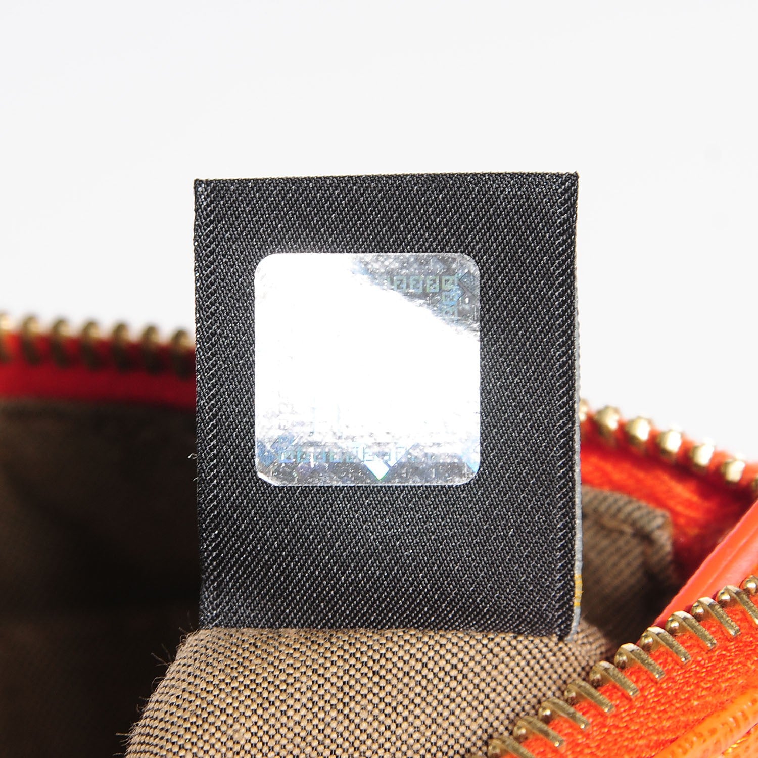 Fendi Vitello Elite Pochette Arancio 9 of 12