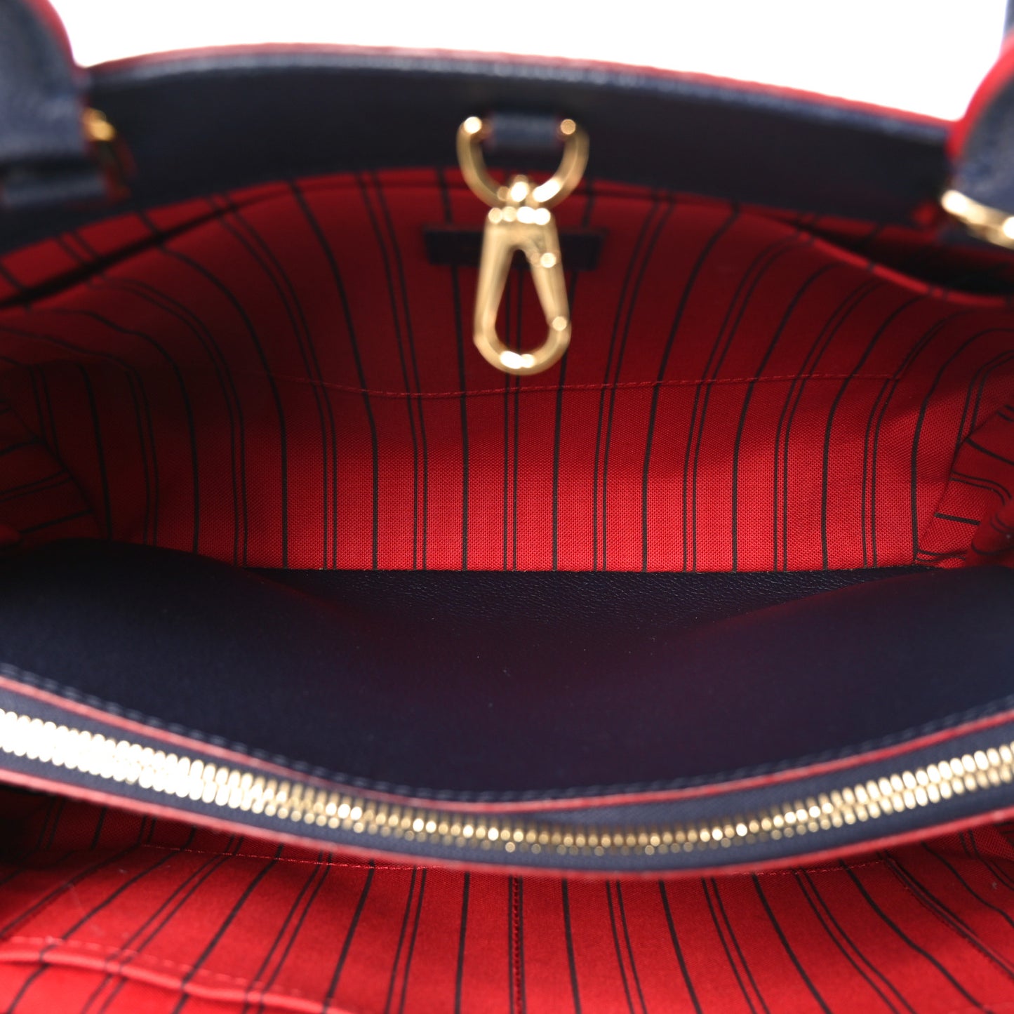 Empreinte Montaigne MM Marine Rouge