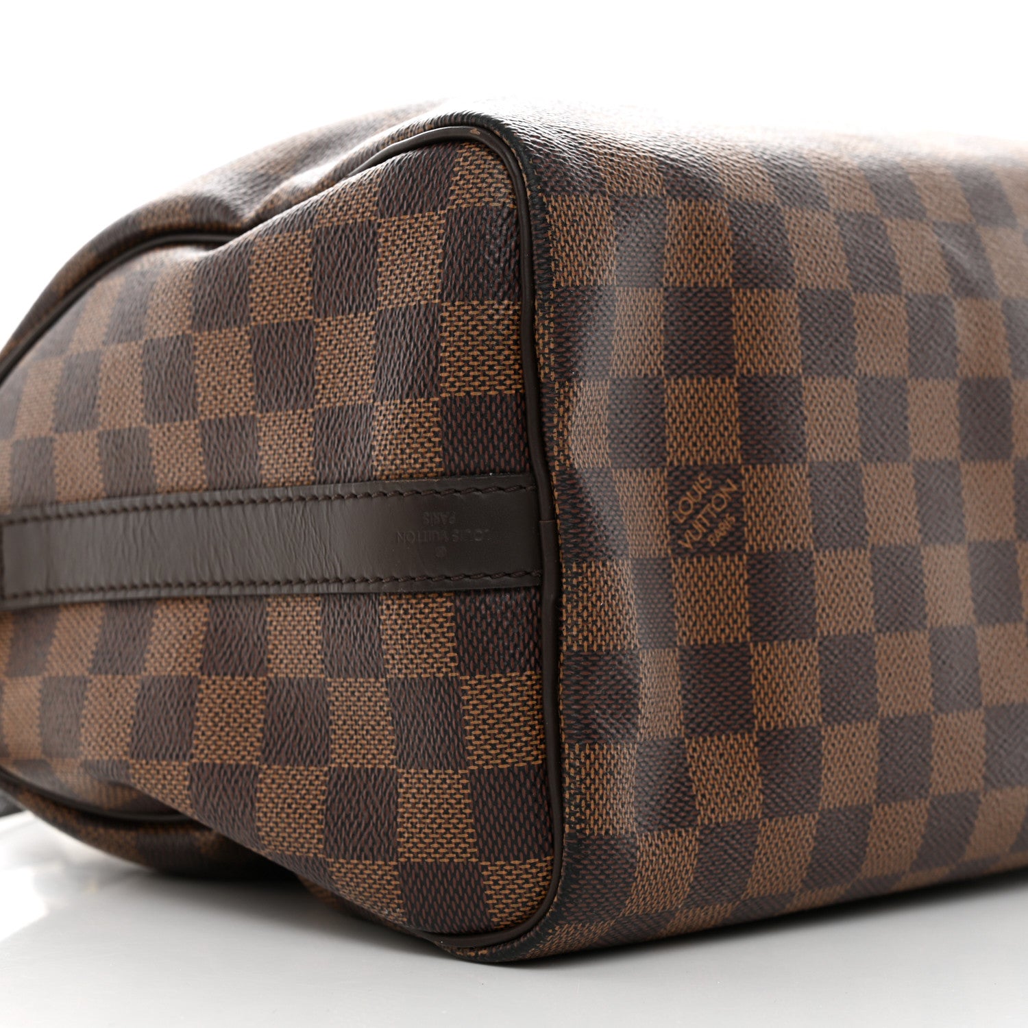 Louis Vuitton Damier Ebene Speedy Bandouliere 25 10 of 13