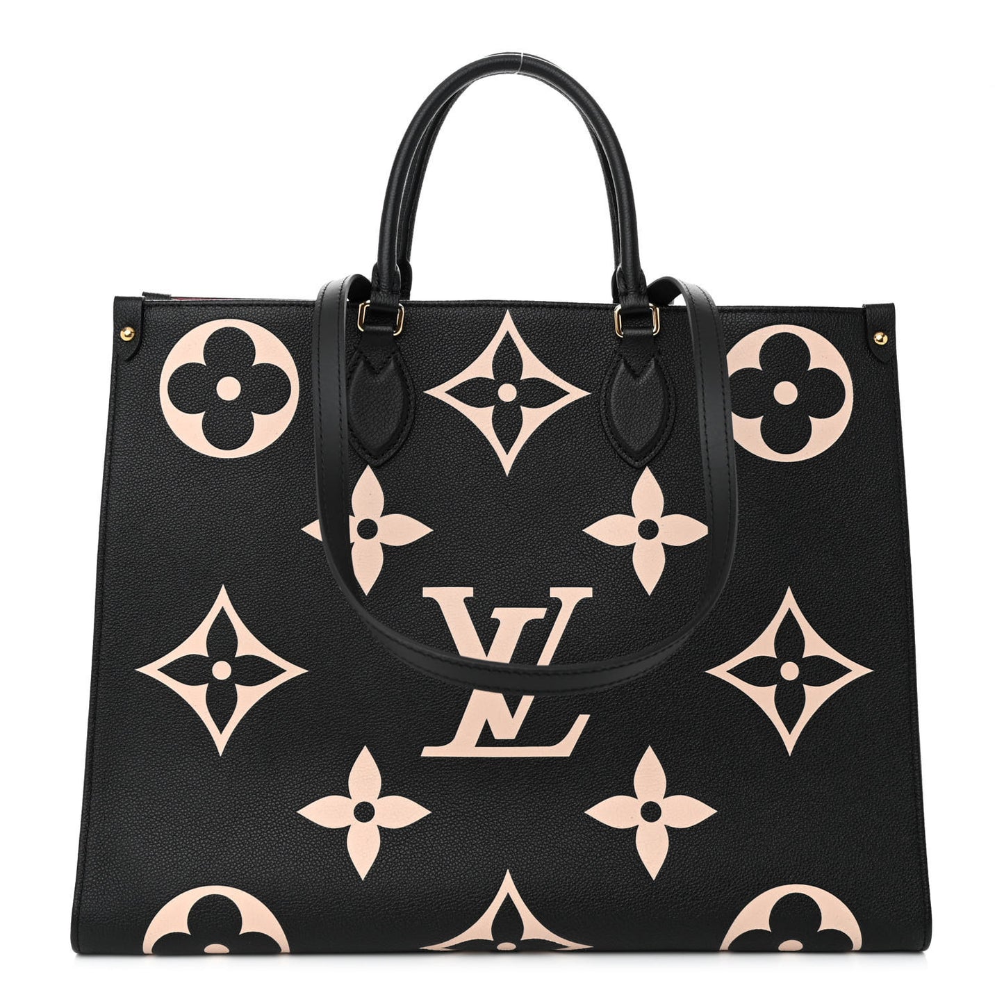 LOUIS VUITTON Empreinte Monogram Giant Onthego GM Black Beige