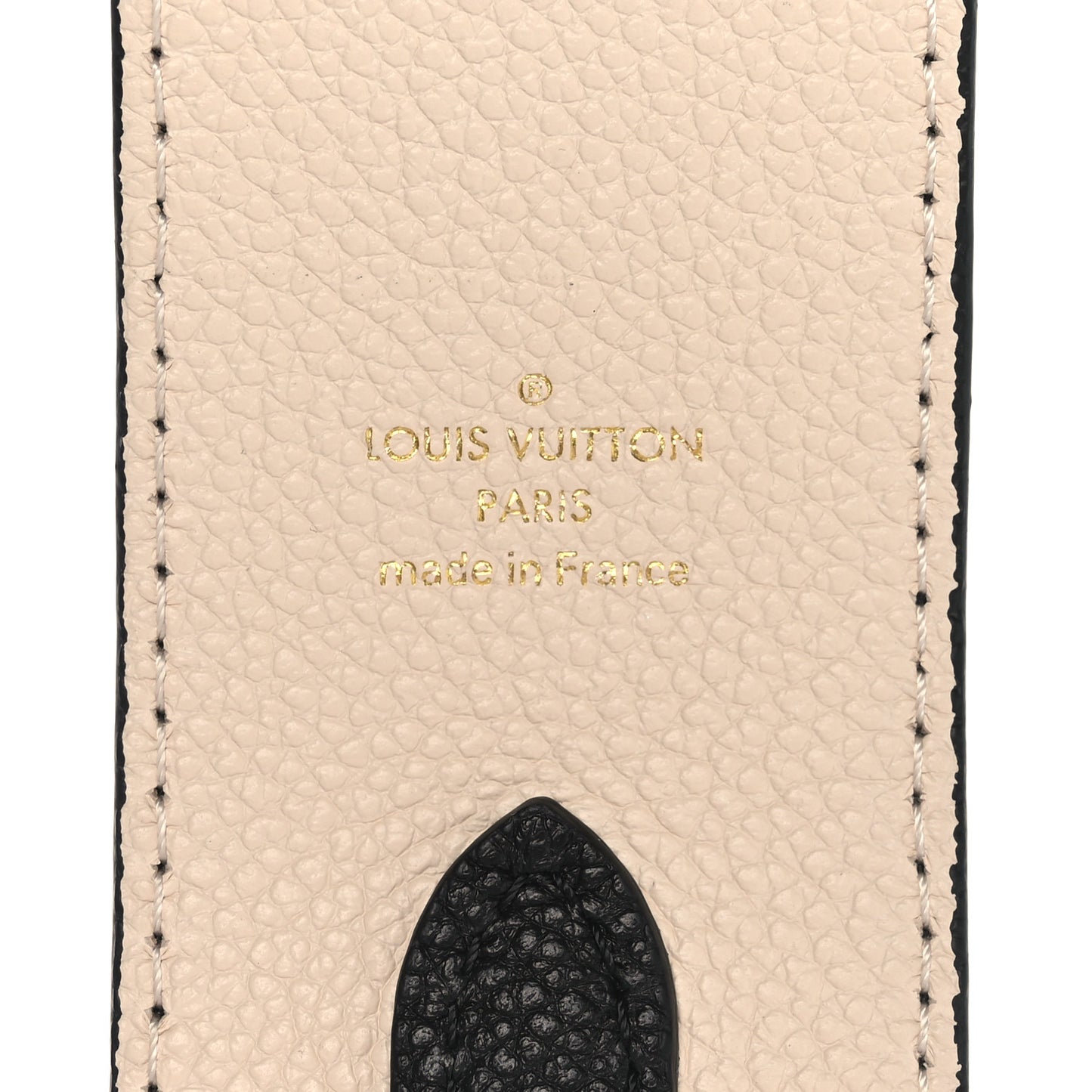 Empreinte Monogram Bandouliere Shoulder Strap Black Beige