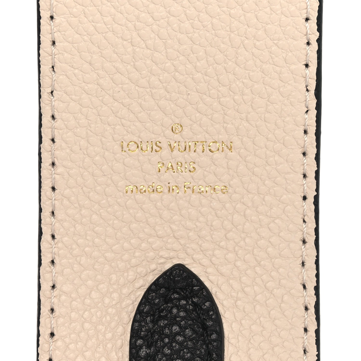Louis Vuitton Empreinte Monogram Bandouliere Shoulder Strap Black Beige 4 of 5