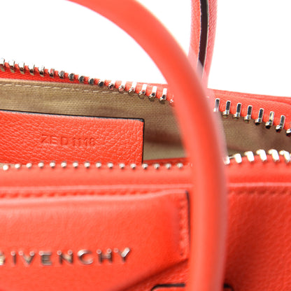 Givenchy Sugar Goatskin Mini Antigona Pop Red 9 of 10