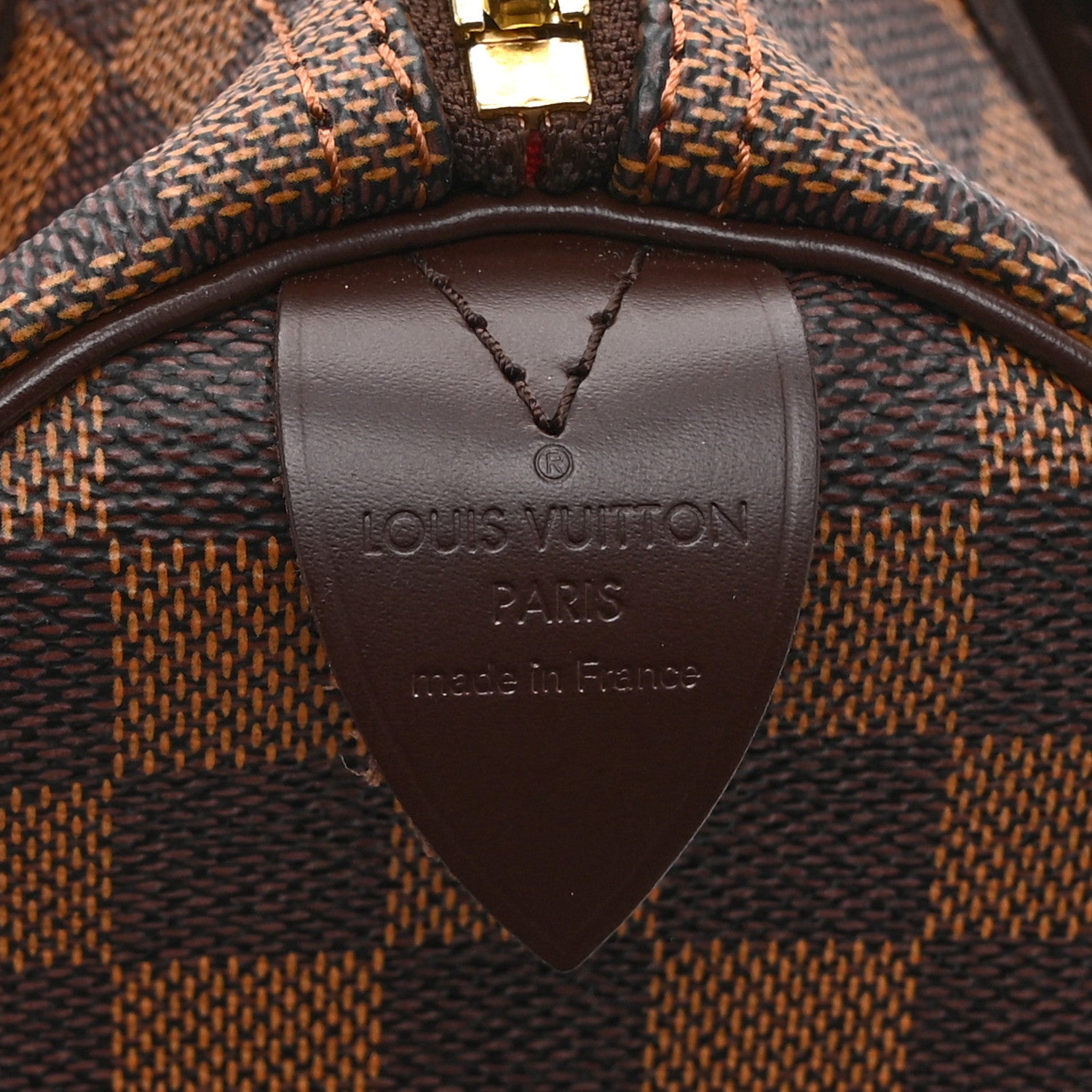 Louis Vuitton Damier Ebene Speedy 25 6 of 10