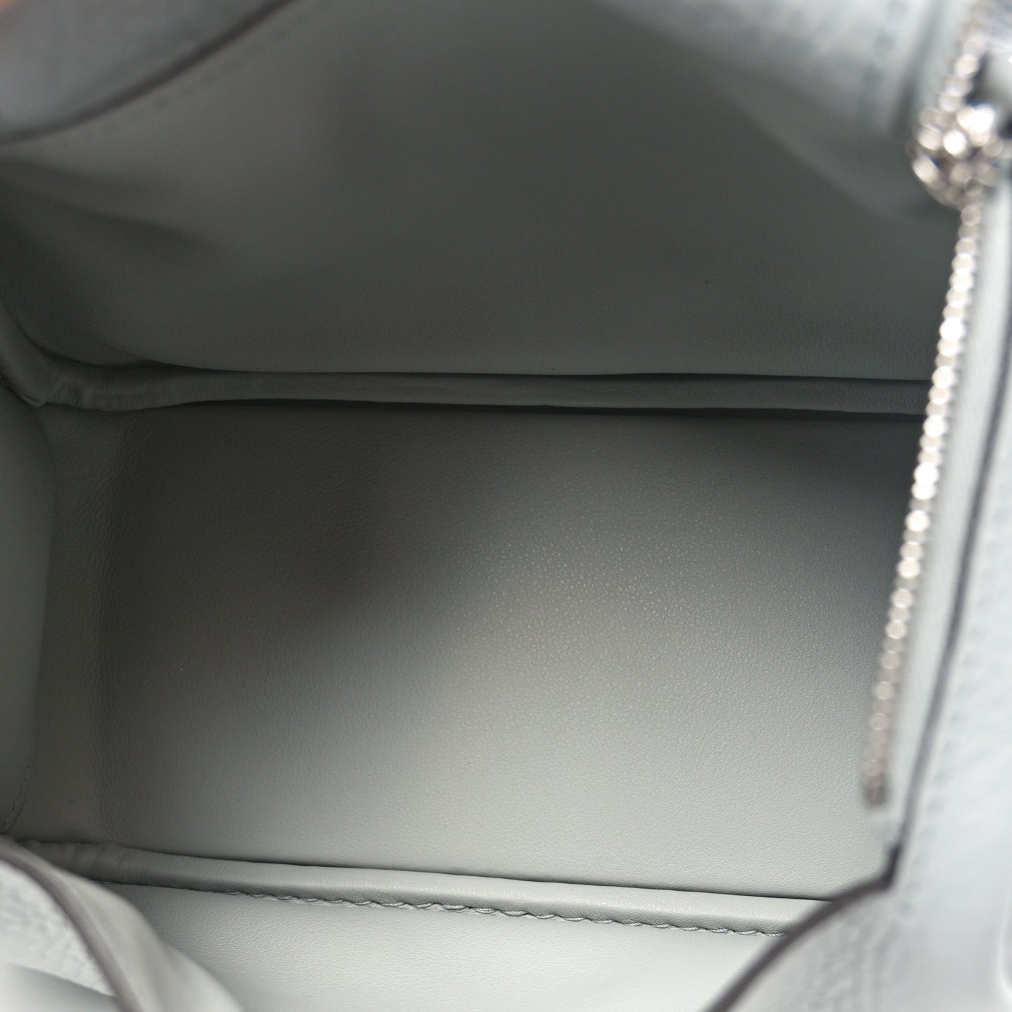 Taurillon Clemence Mini Lindy 20 Bleu Glacier