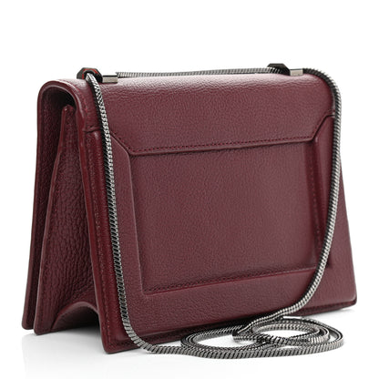 3.1 Phillip Lim Goatskin Mini Soleil Flap Bag Burgundy 3 of 10