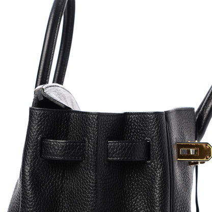 Hermes Taurillon Clemence Birkin 35 Black 27 of 36