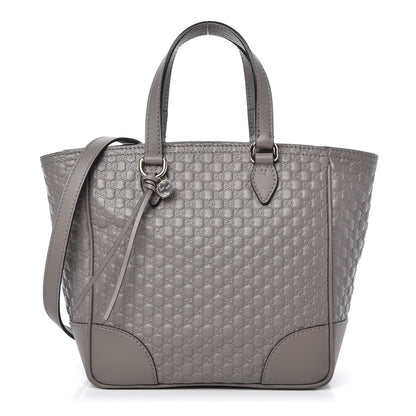 Gucci Microguccissima Small Bree Tote Graphite 1 of 10