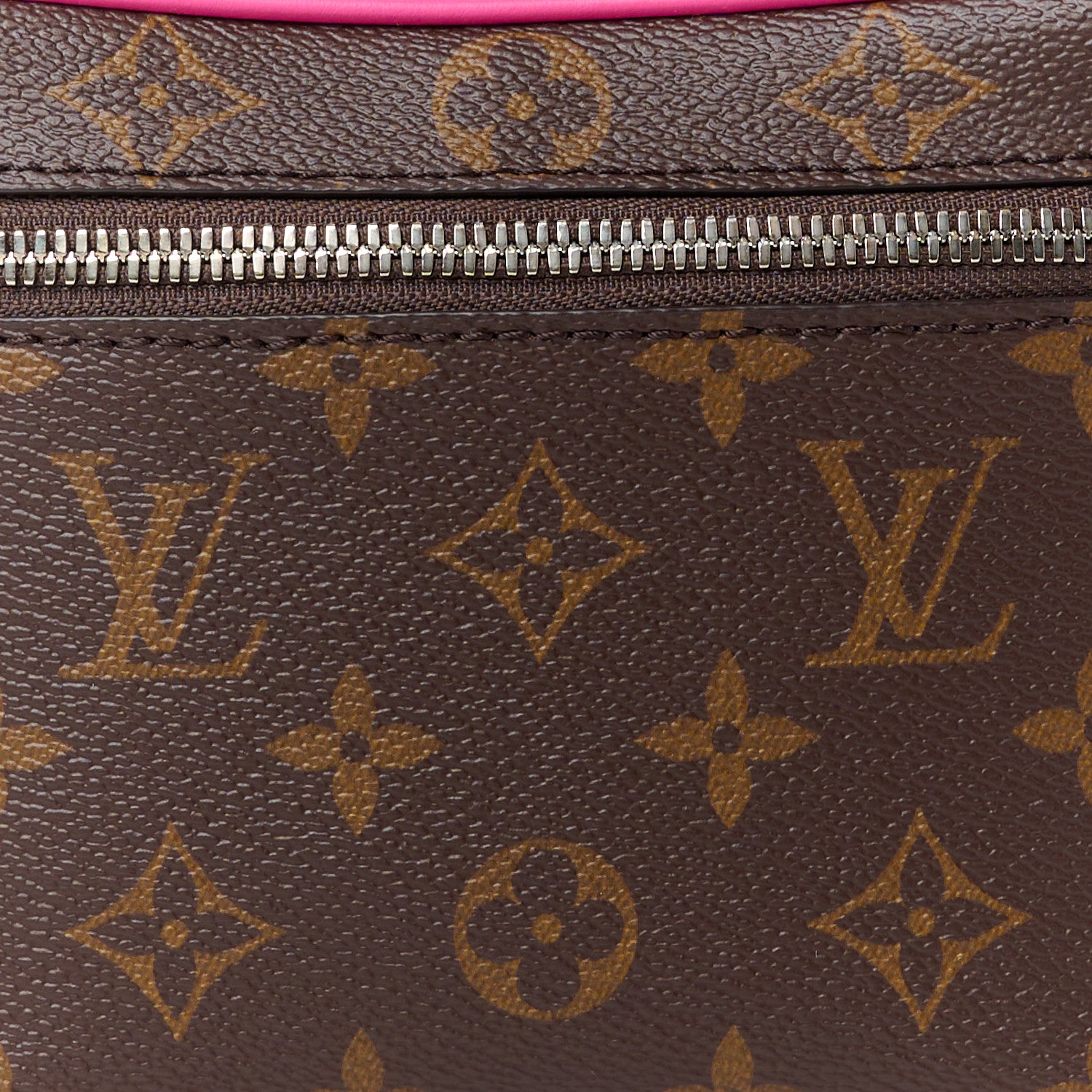 Louis Vuitton Monogram Macassar Nice Mini Fuchsia 8 of 11