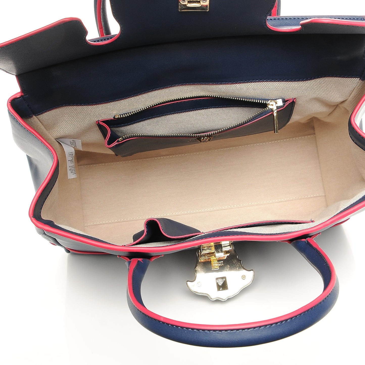 Calfskin Large Palazzo Empire Bag Deep Navy