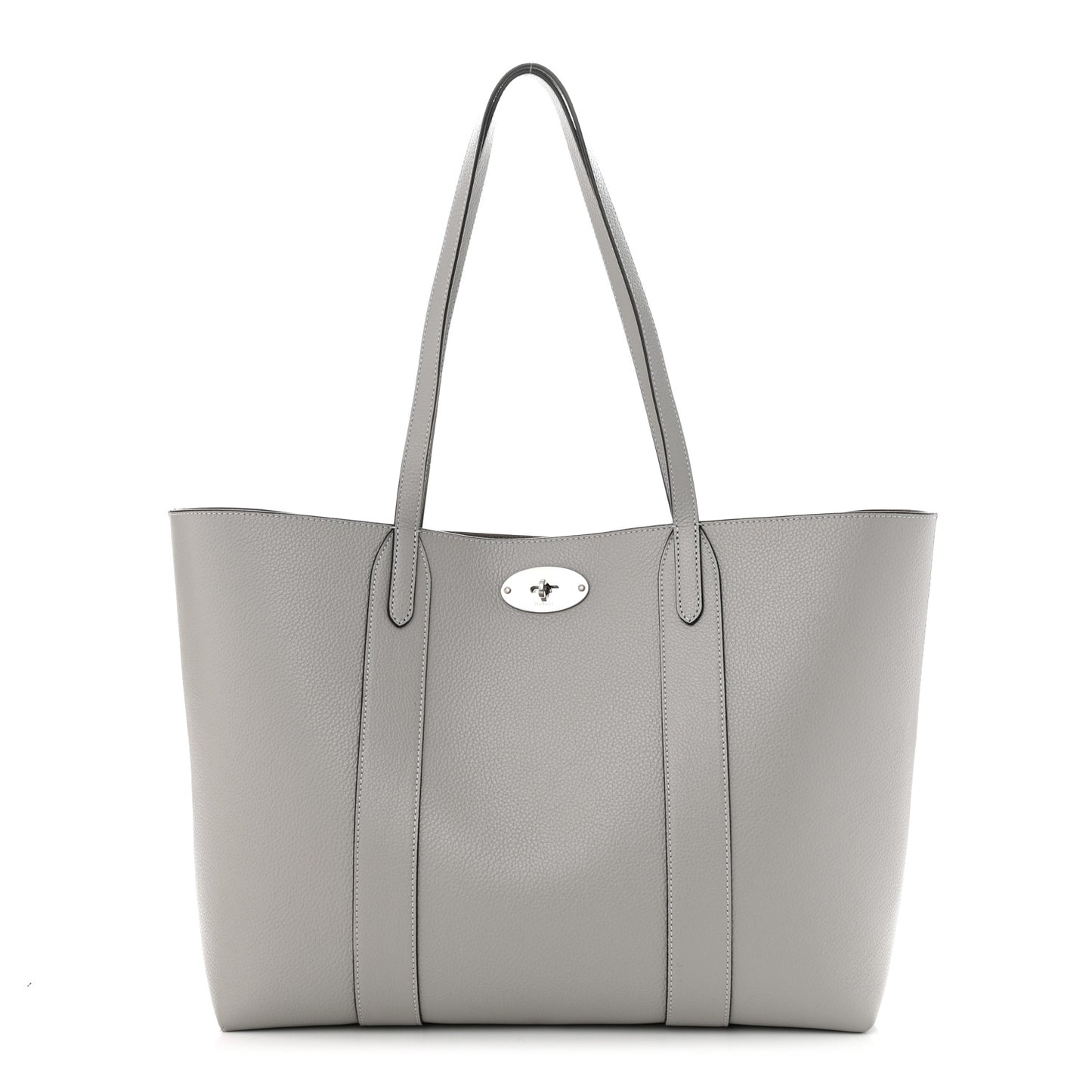 Small Classic Grain Bayswater Tote Pale Grey