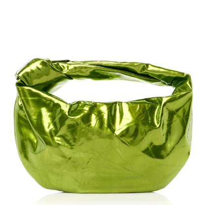 Bottega Veneta Metallic Crushed Calfskin Mini Jodie Chlorophyll 1 of 11
