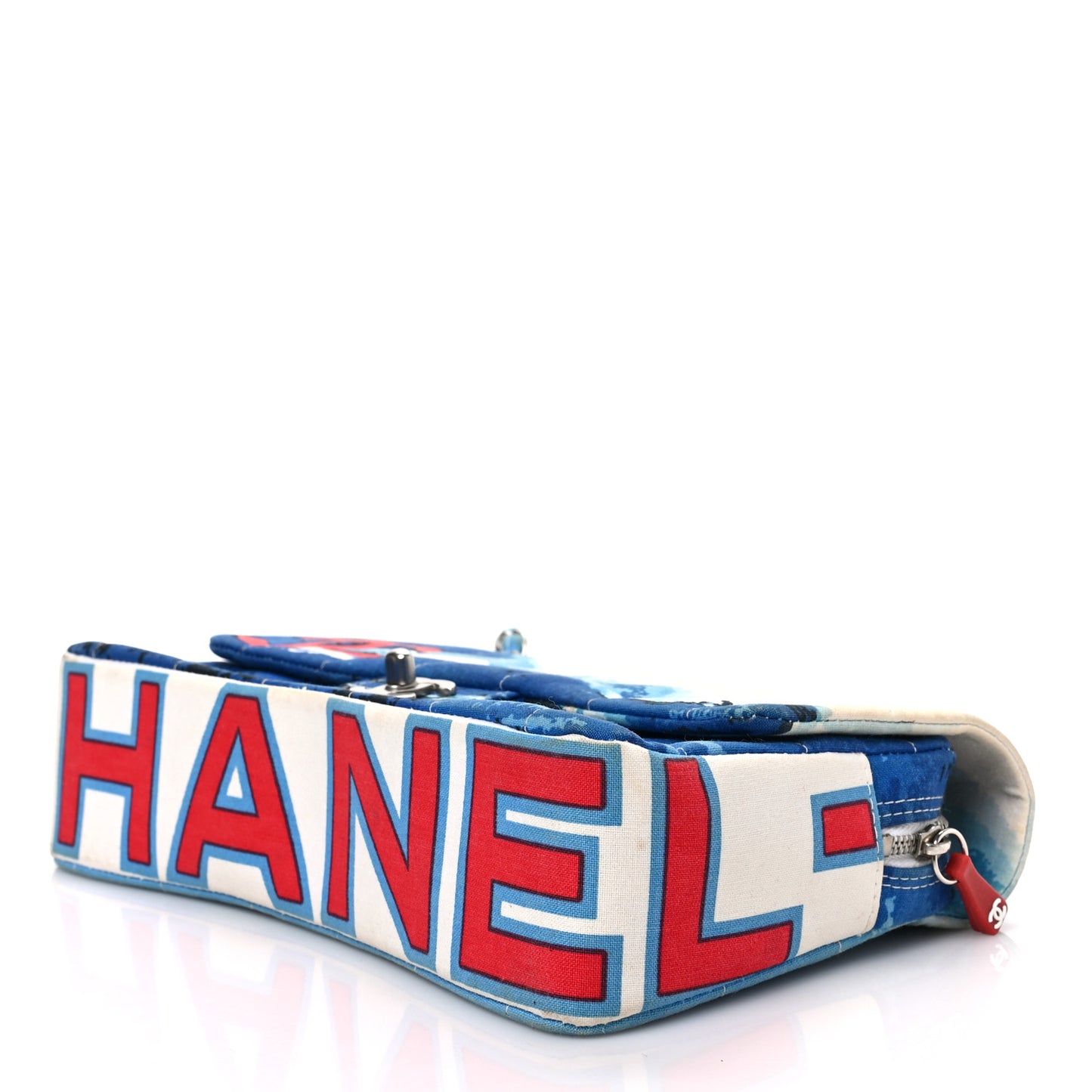 Canvas Square Quilted Surf Flap Multicolor